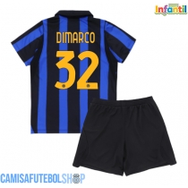 Camisa de time de futebol Inter Milan Federico Dimarco #32 Replicas 1º Equipamento Infantil 2026-27 Manga Curta (+ Calças curtas)